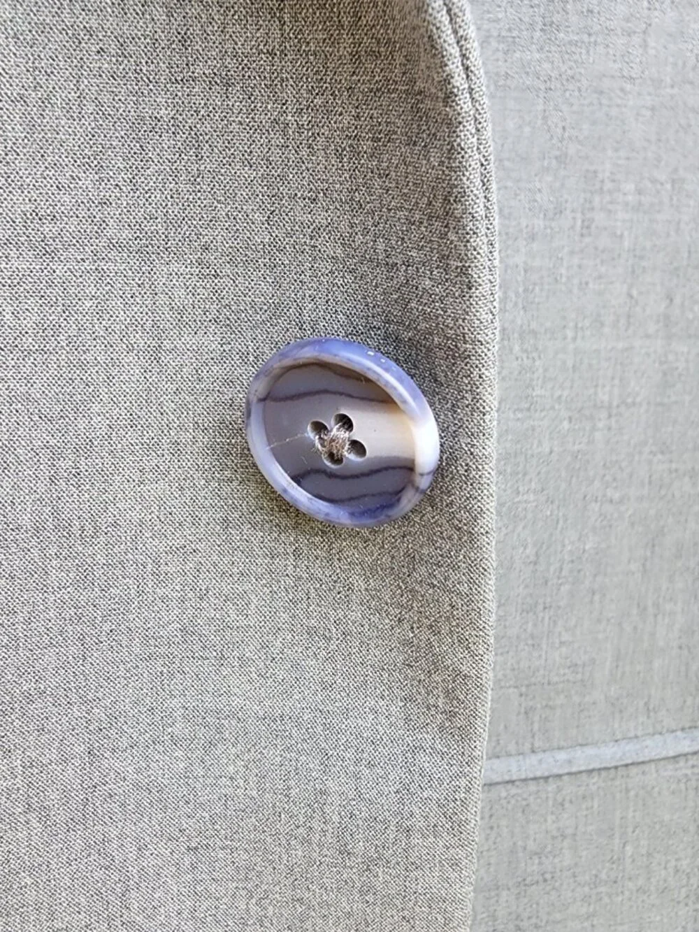 60R Gray Suit Jacket Jos A Bank Light Tailored Fit Separates Polyester New Size